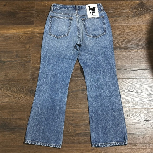 Sandrine Rose X Free People medium wash new size 26 button fly jeans. - Picture 4 of 8